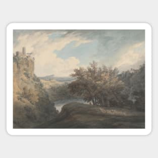 The Lake of Nemi by John Robert Cozens Magnet